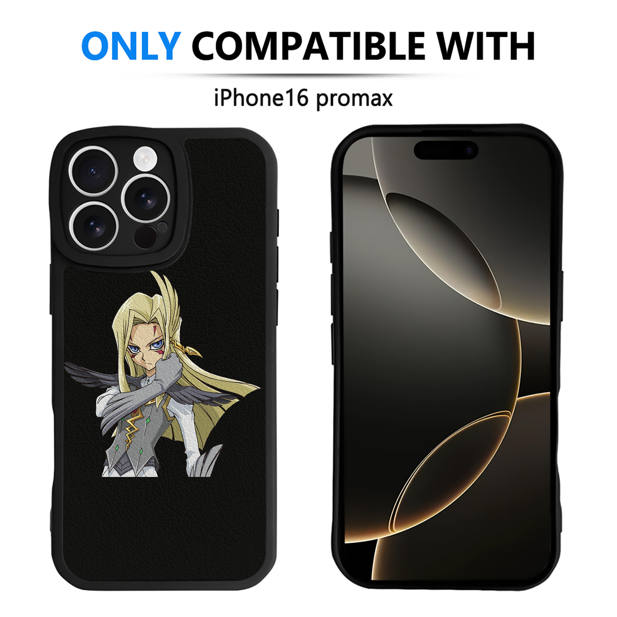 遊☆戯☆王 Yu-Gi-Oh! 【iPhone 16シリーズ対応】シリコンスマホケース（レザー調） 材質：シリコン